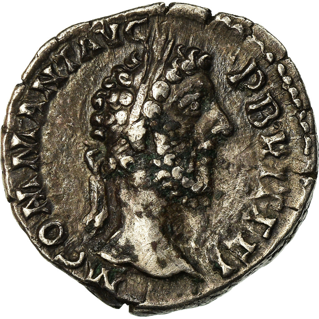 Moneta, Commodus, Denarius, Rome, EF(40-45), Srebro, RIC:113