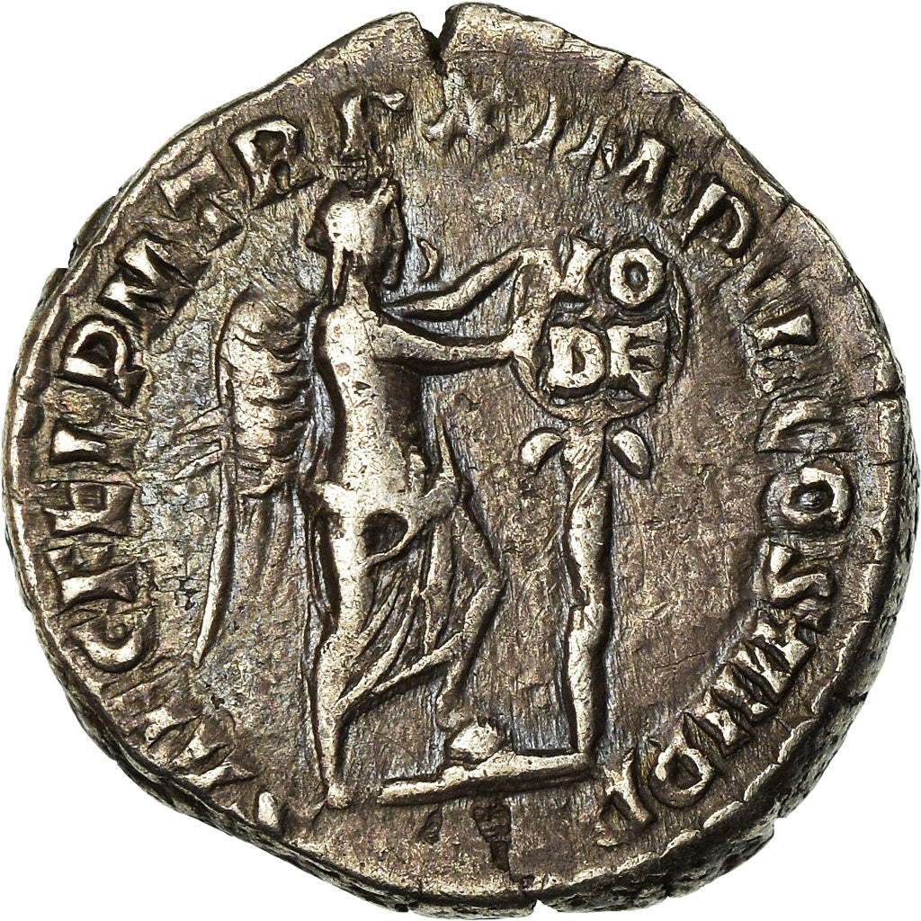 Moneta, Commodus, Denarius, Rome, EF(40-45), Srebro, RIC:113
