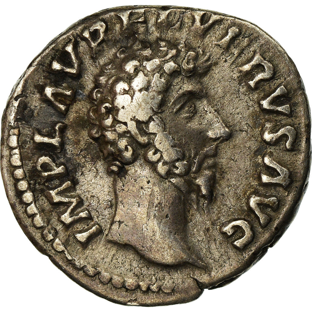 Moneta, Lucius Verus, Denarius, Rome, BB, Argento, RIC:463