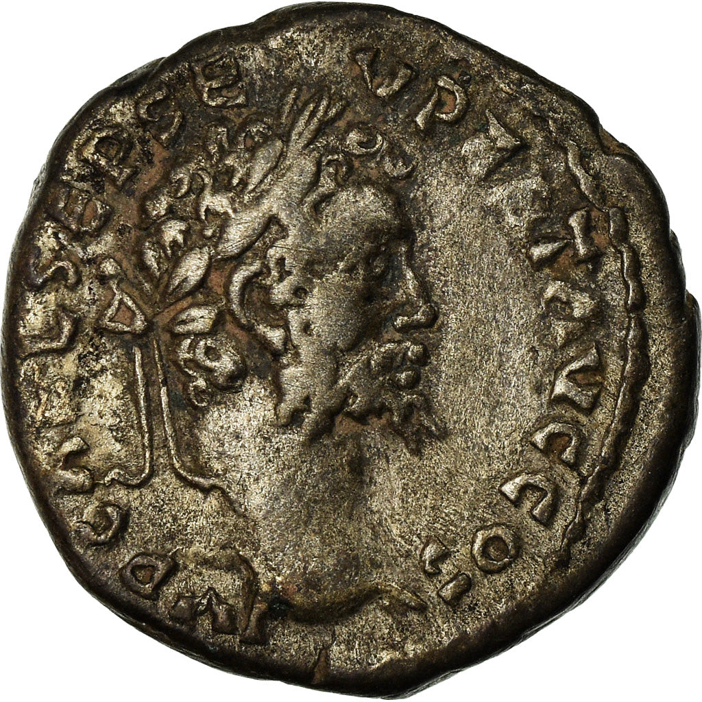 Coin, Septimius Severus, Denarius, Emesa, VF(30-35), Silver, RIC:377