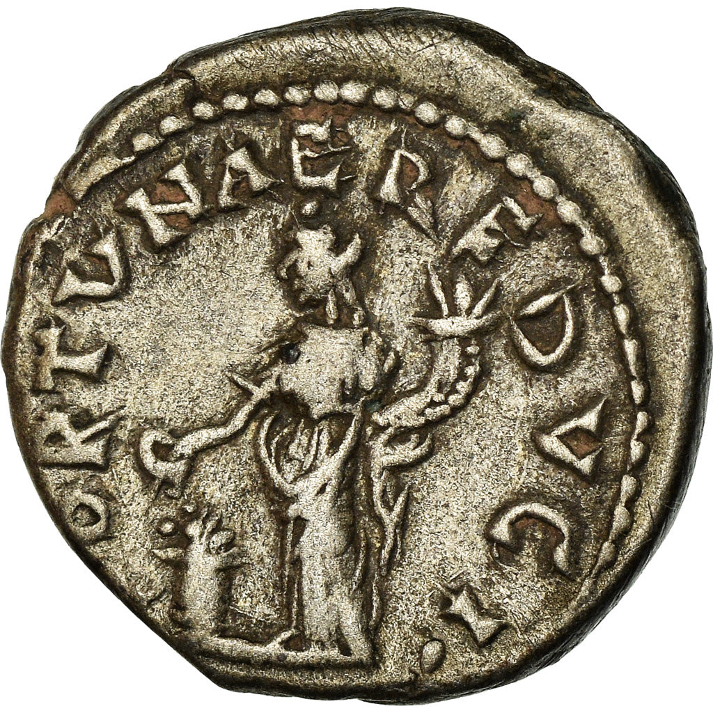 Coin, Septimius Severus, Denarius, Emesa, VF(30-35), Silver, RIC:377