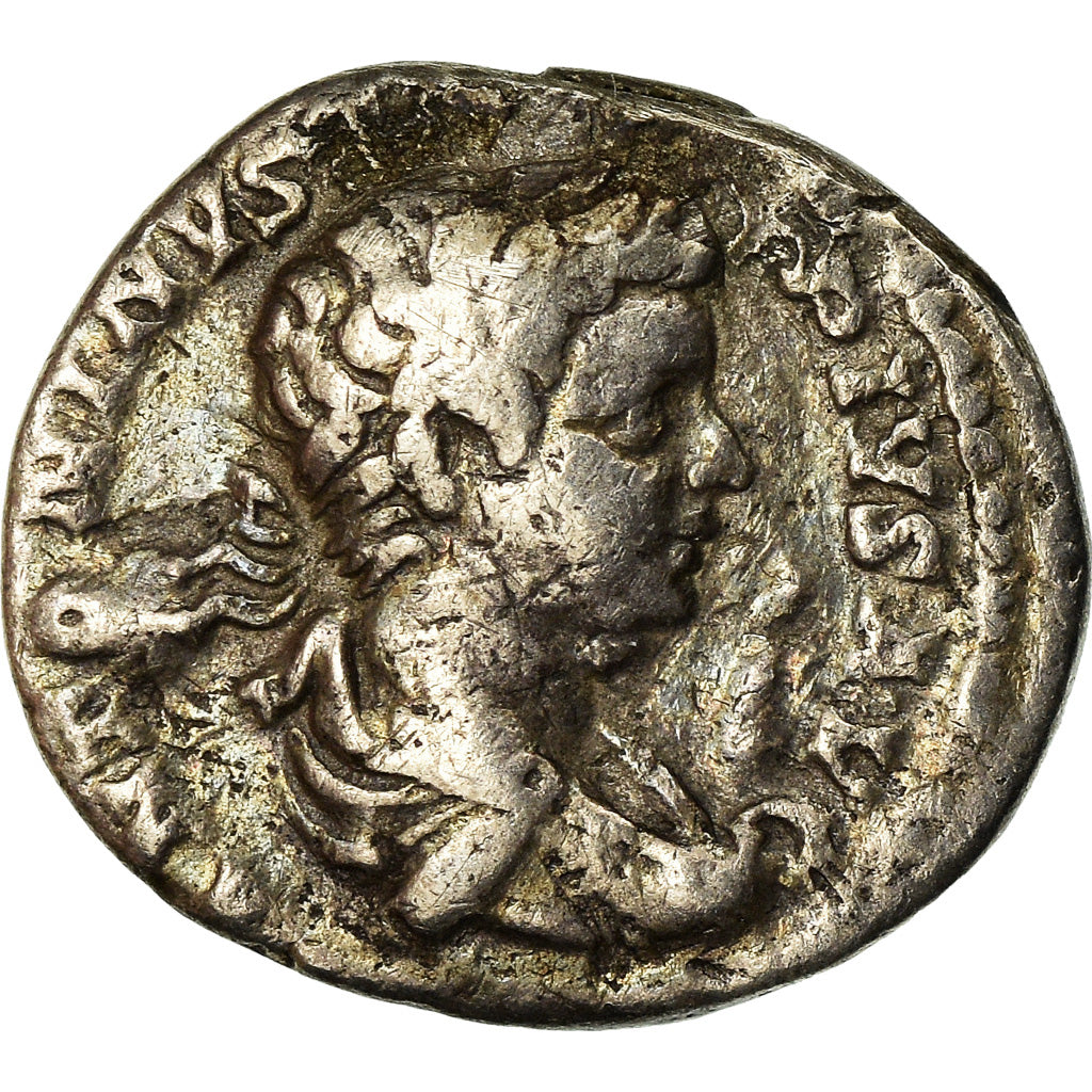 Coin, Caracalla, Denarius, Rome, VF(20-25), Silver, RIC:346