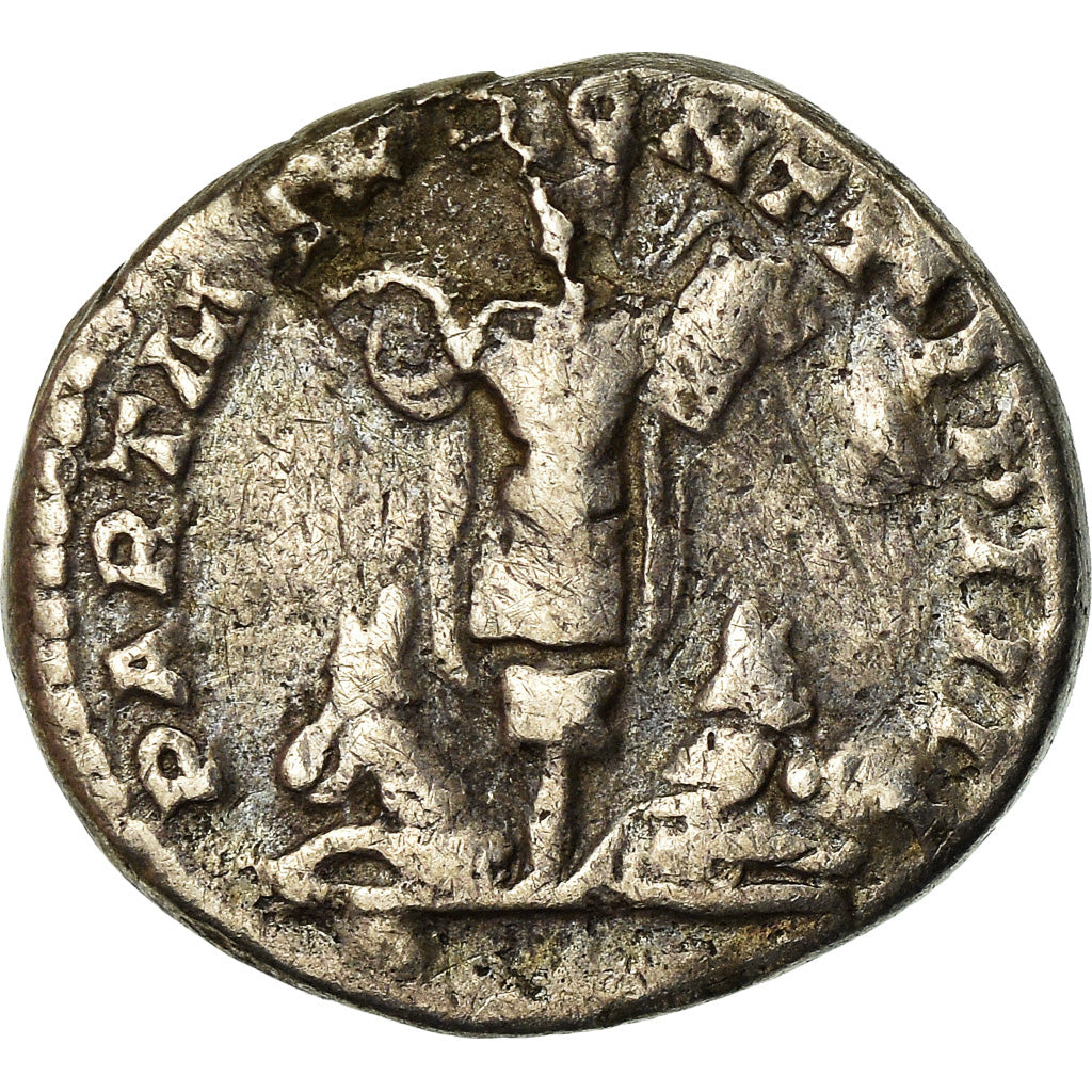 Coin, Caracalla, Denarius, Rome, VF(20-25), Silver, RIC:346