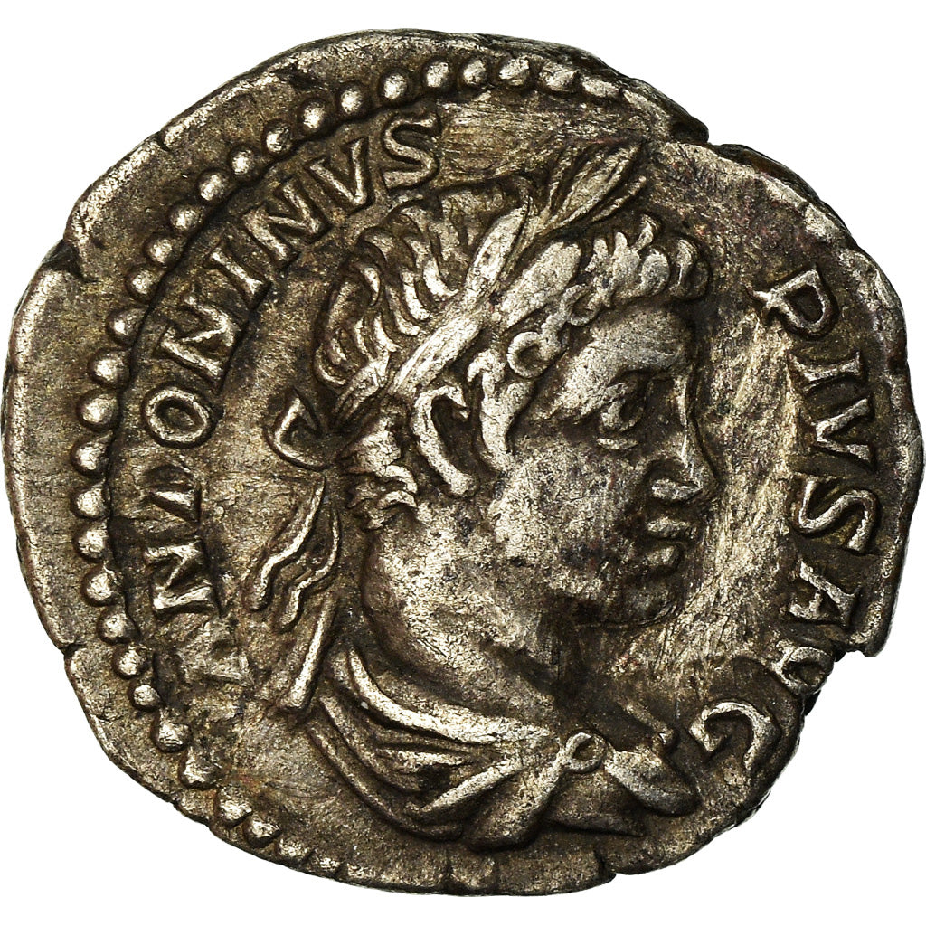 Coin, Caracalla, Denarius, Rome, VF(30-35), Silver, RIC:82