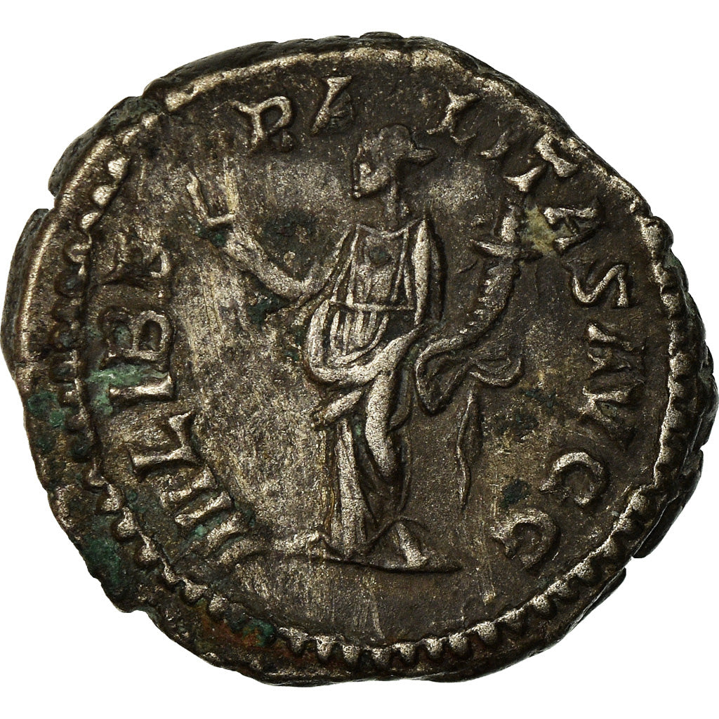 Coin, Caracalla, Denarius, Rome, VF(30-35), Silver, RIC:135