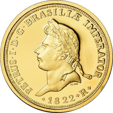 Brazil, Medal, Petrus Ier, 1822, Restrike, MS(60-62), Gold