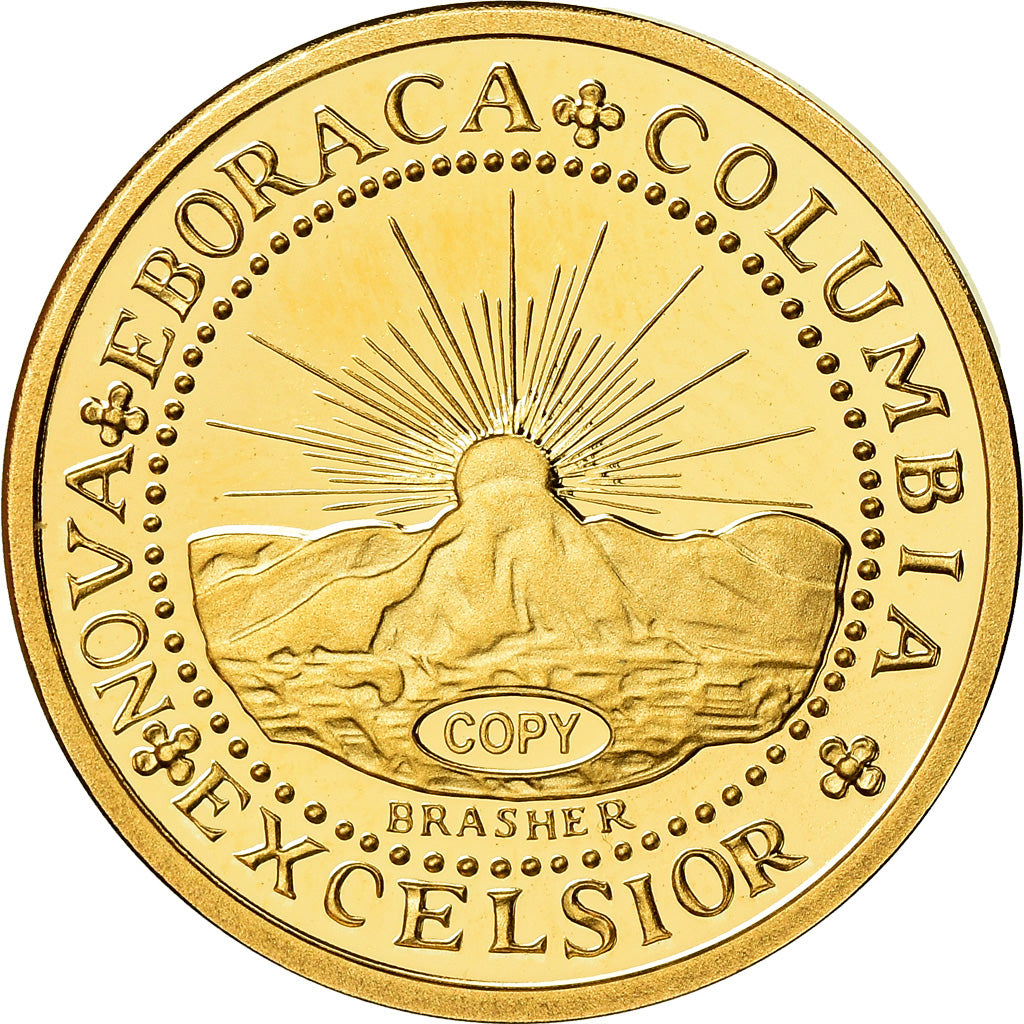 Estados Unidos de América, medalla, Brasher Nova Eborica Columbia, 1787