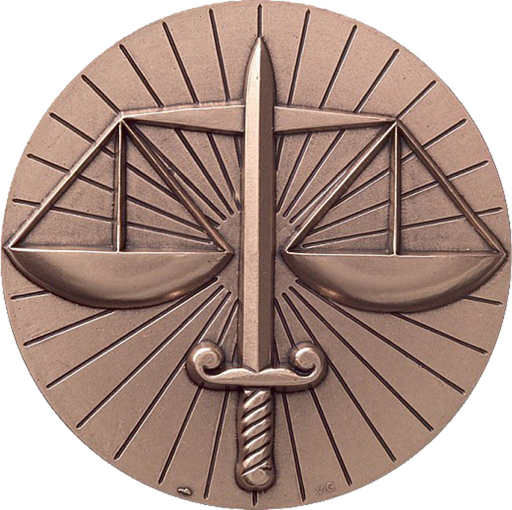 FRANCE, Politics, Society, War, The Fifth Republic, Medal, MS(65-70), Bronze,...