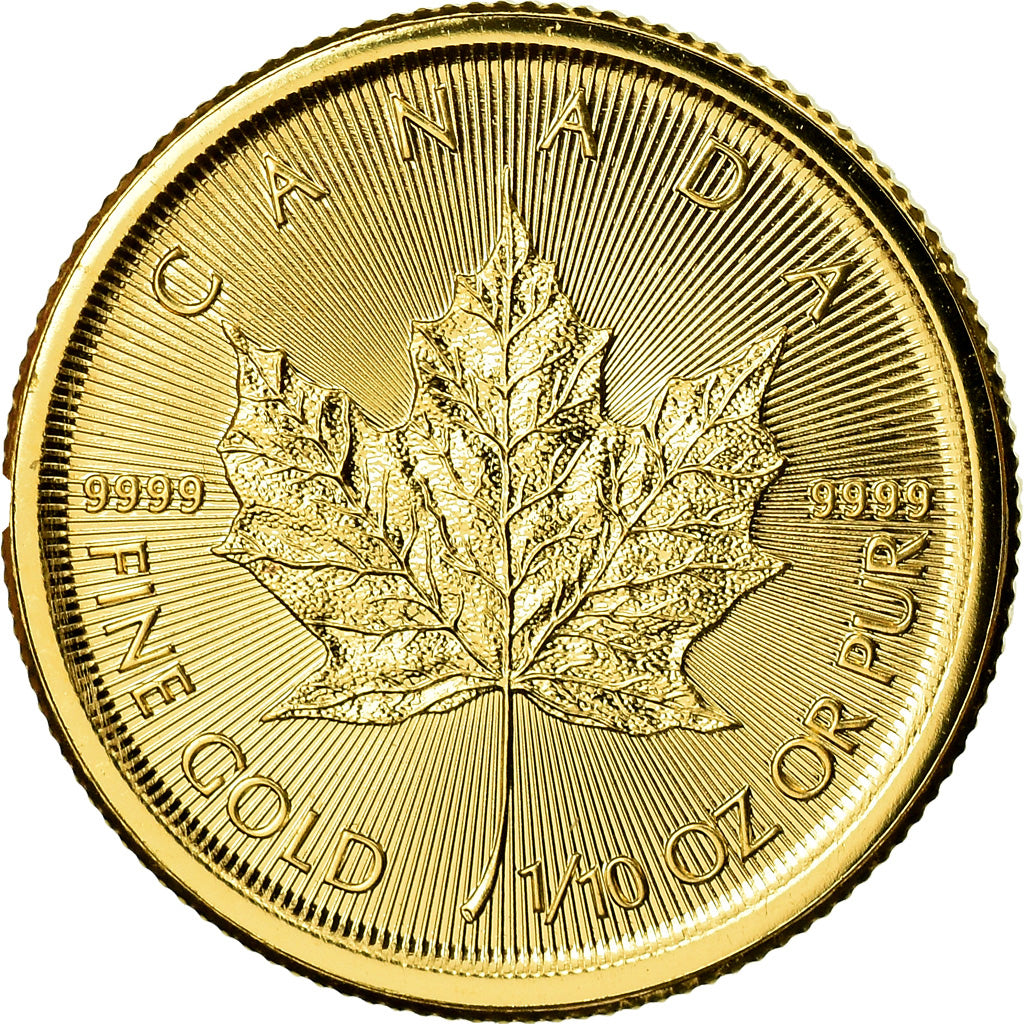 Moneta, Canada, 1/10 Onza, 1/10 Troy Ounce of Silver, 2015, Royal Canadian Mint