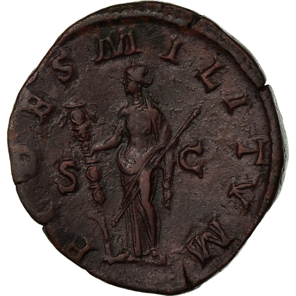 Moneta, Gordian III, Sesterzio, Rome, BB+, Bronzo, RIC:254a