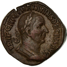 Coin, Trajan Decius, Sestertius, Rome, AU(50-53), Bronze, RIC:112