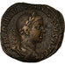 Coin, Philip II, Sestertius, 247, Rome, EF(40-45), Copper, RIC:267