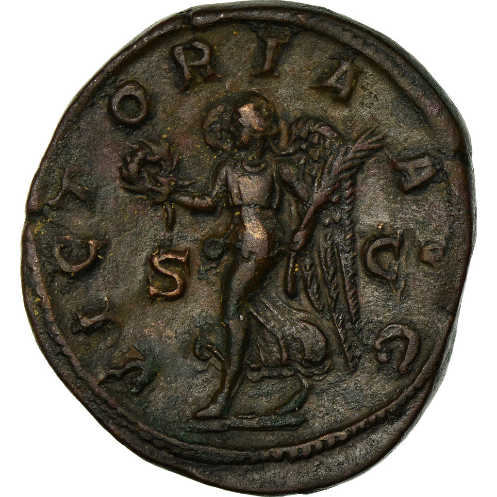 Coin, Philip I, Sestertius, 247, Rome, EF(40-45), Copper, RIC:192A