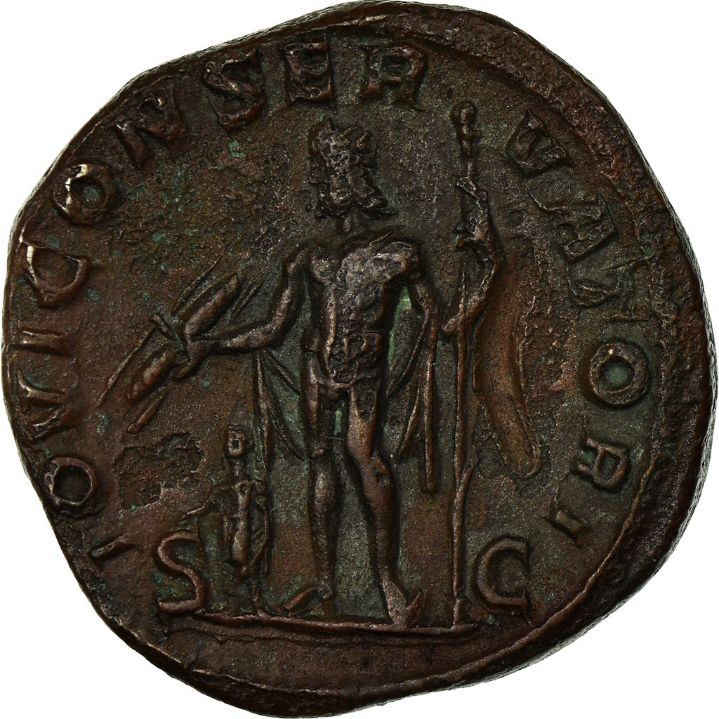 Münze, Severus Alexander, Sesterz, Roma, SS, Bronze, RIC:558