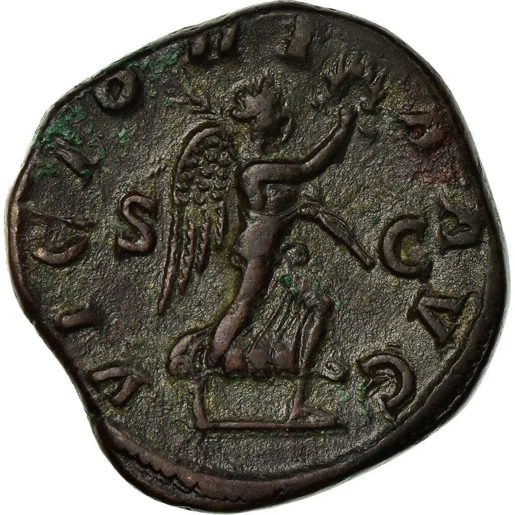 Coin, Maximinus I Thrax, Sestertius, Roma, EF(40-45), Copper, RIC:88