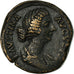 Coin, Faustina II, Sestertius, Rome, VF(30-35), Copper, RIC:1630