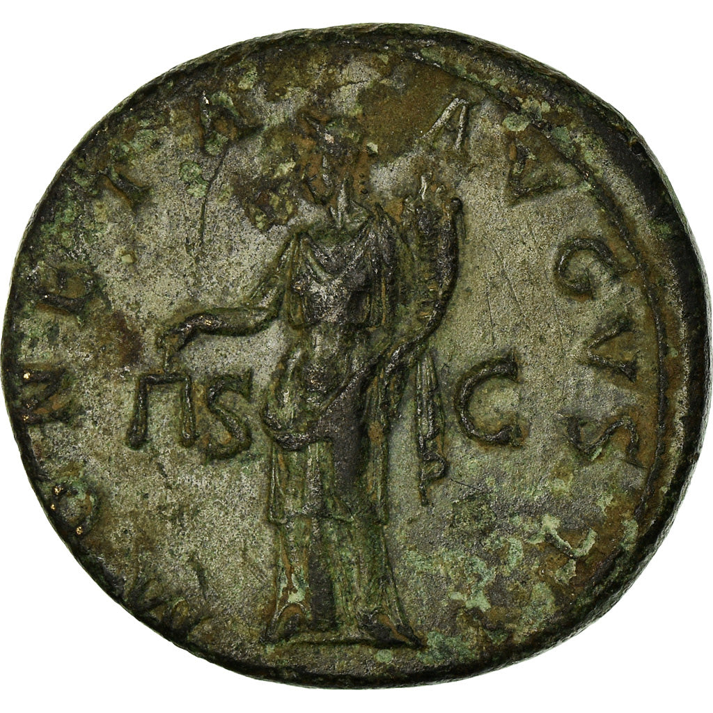 Coin, Hadrian, Dupondius, Rome, VF(30-35), Copper, RIC:600