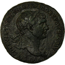 Coin, Trajan, As, Rome, VF(30-35), Copper, RIC:539, BMC:934
