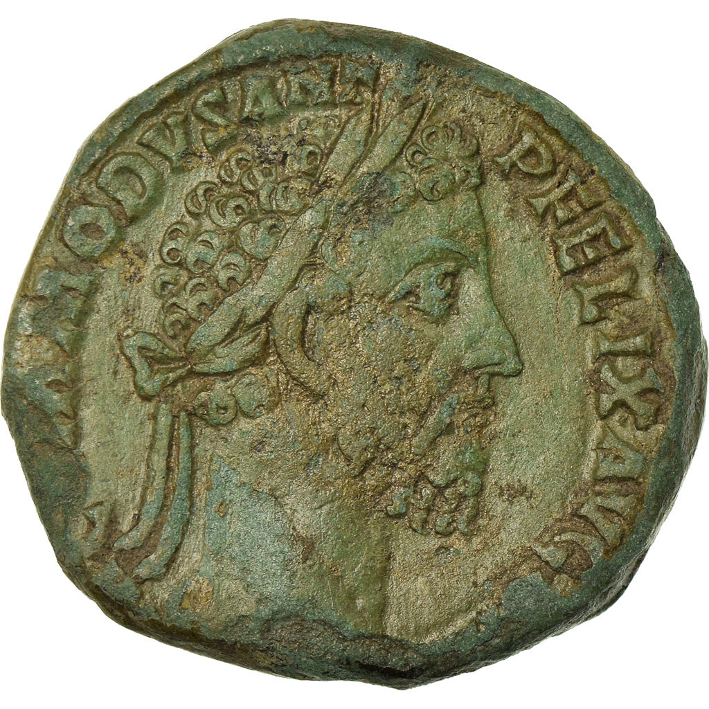 Moneta, Commodus, Sestertius, Rome, F(12-15), Miedź