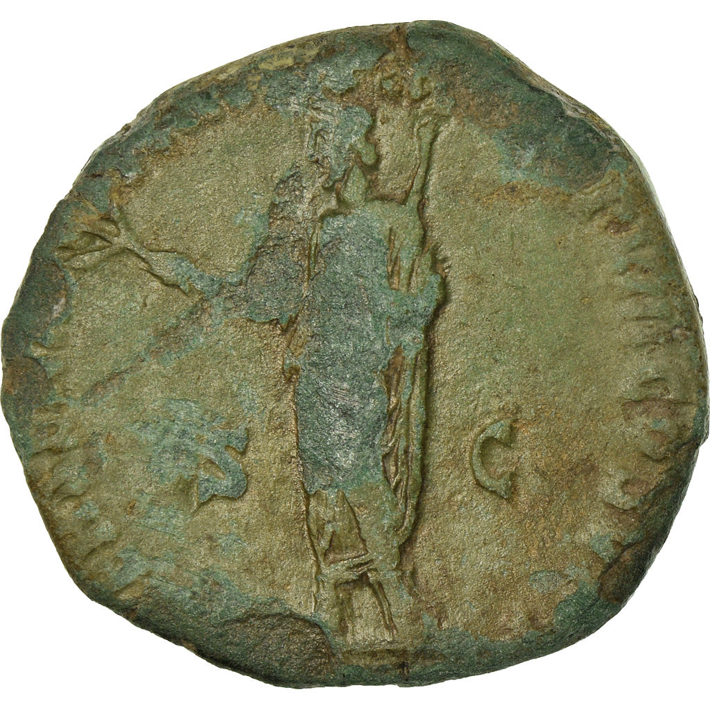 Moneta, Commodus, Sestertius, Rome, F(12-15), Miedź