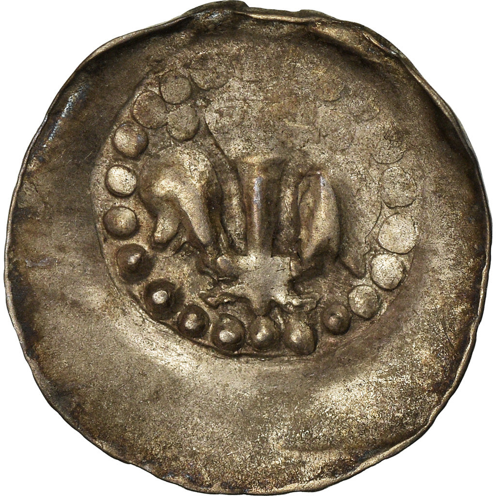 Moneta, Francja, Pfennig, Strasbourg, VF(20-25), Srebro, Boudeau:1329