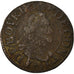 Coin, France, CHÂTEAU-REGNAULT, Double Tournois, VF(20-25), Copper, CGKL:674
