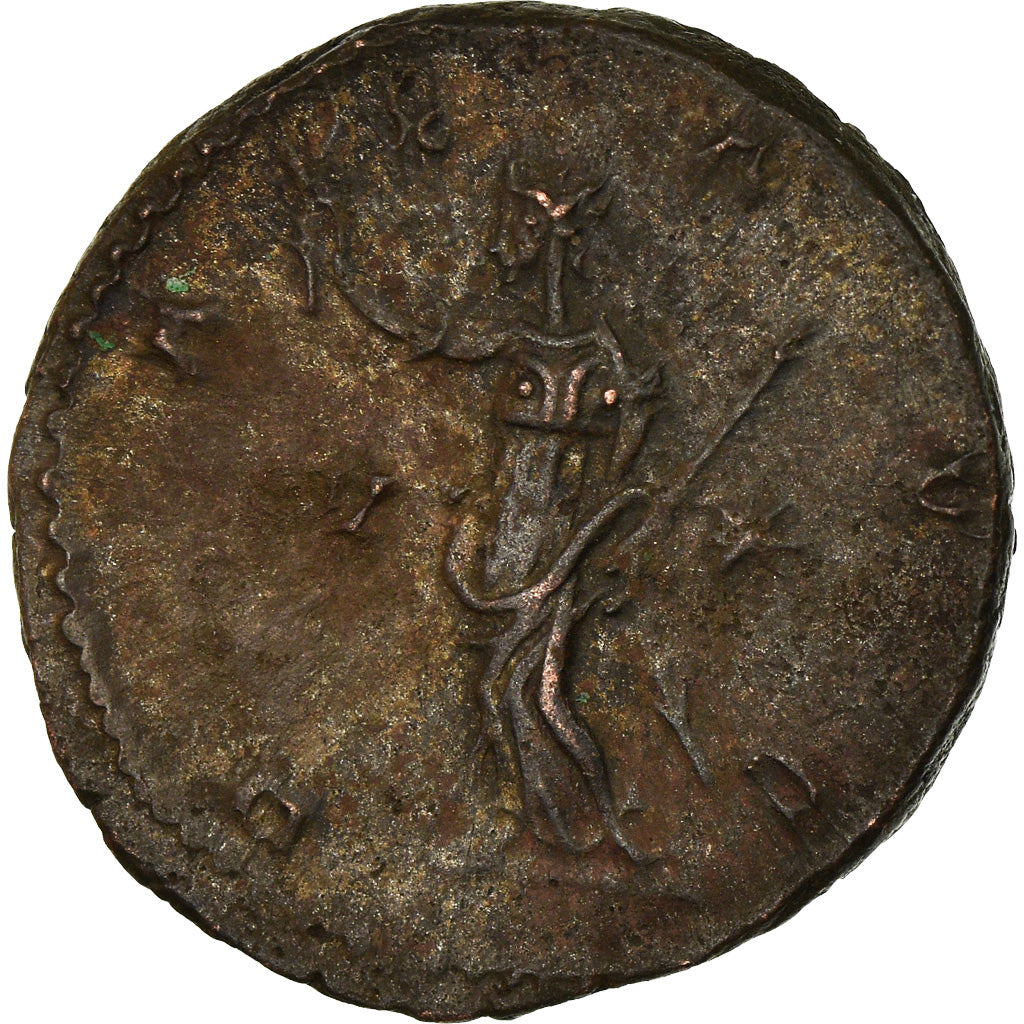 Coin, Victorinus, Antoninianus, Trier or Cologne, AU(55-58), Billon, RIC:118