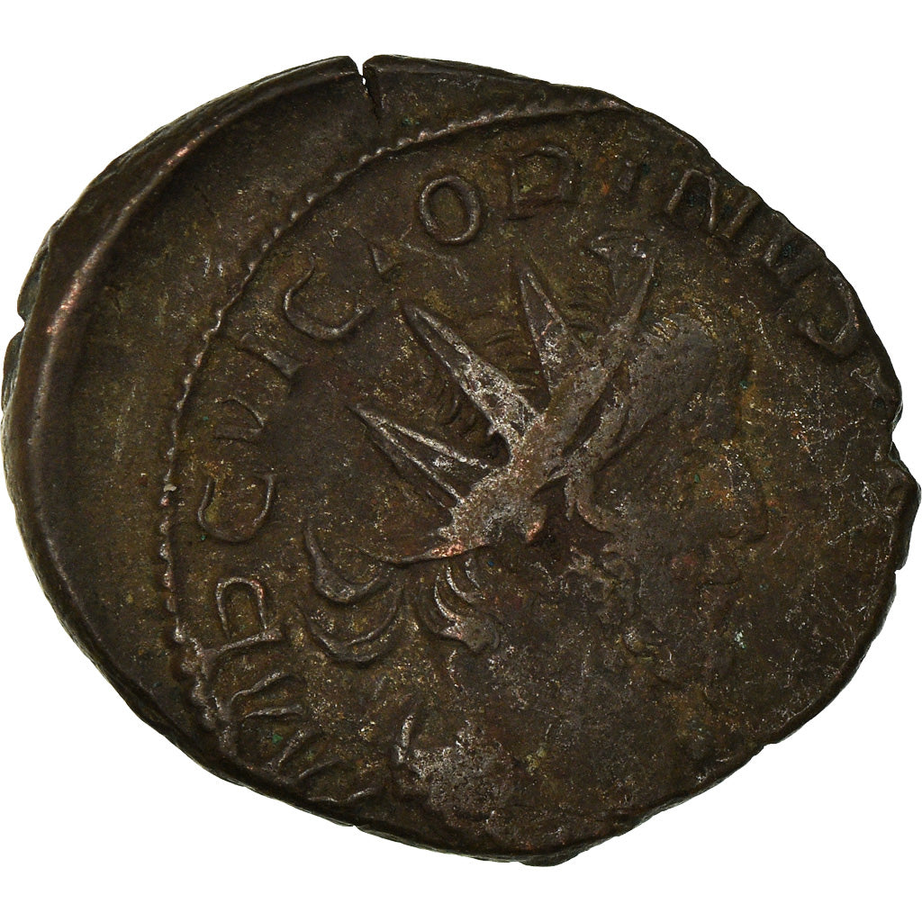 Coin, Victorinus, Antoninianus, AD 269-271, Trier or Cologne, VF(20-25), Billon