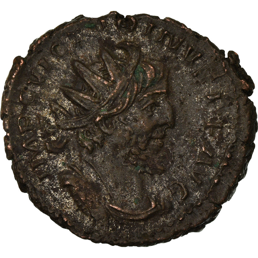 Moneda, Victorinus, Antoninianus, AD 269-271, Trier or Cologne, MBC, Vellón