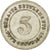 Monnaie, Straits Settlements, Victoria, 5 Cents, 1901, TTB, Argent, KM:10