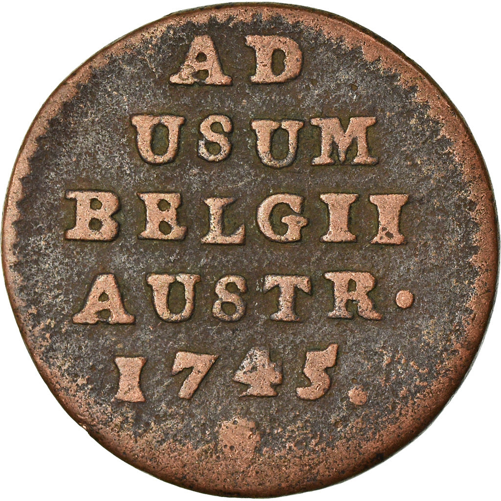 Coin, AUSTRIAN NETHERLANDS, Maria Theresa, Liard, Oord, 1745, Brussels