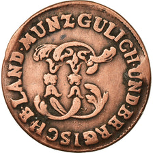 Moneda, Estados alemanes, JULICH-BERG, Karl Theodor, 1/4 Stüber, 1786, BC+