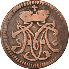 Coin, German States, COLOGNE, Maximilian Friedrich, 1/4 St, 1764, VF(20-25)