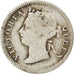 Coin, Straits Settlements, Victoria, 5 Cents, 1901, VF(20-25), Silver, KM:10