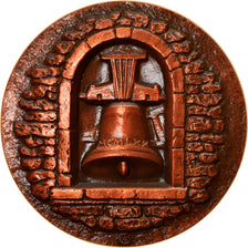 France, Medal, Le Campanile, Arts & Culture, 1971, Chevalard, MS(63), Copper