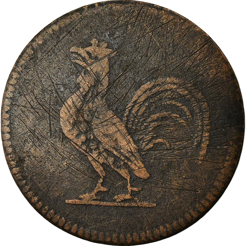 Coin, German States, FRANKFURT AM MAIN, Pfennig, 1822, Frankfurt, VF(30-35)