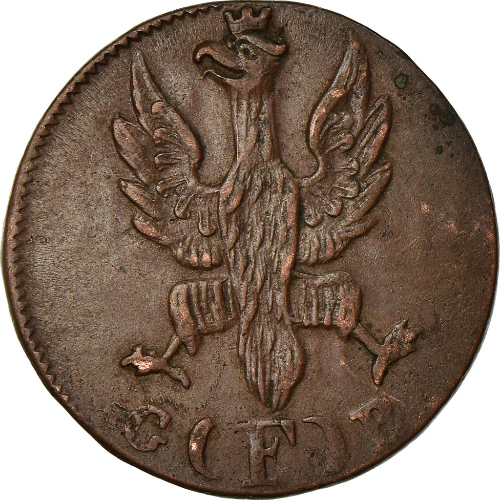 Monnaie, Etats allemands, FRANKFURT AM MAIN, Heller, 1821, TB+, Cuivre, KM:301