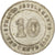 Moneta, Insediamenti dello Stretto, Victoria, 10 Cents, 1900, BB, Argento, KM:11