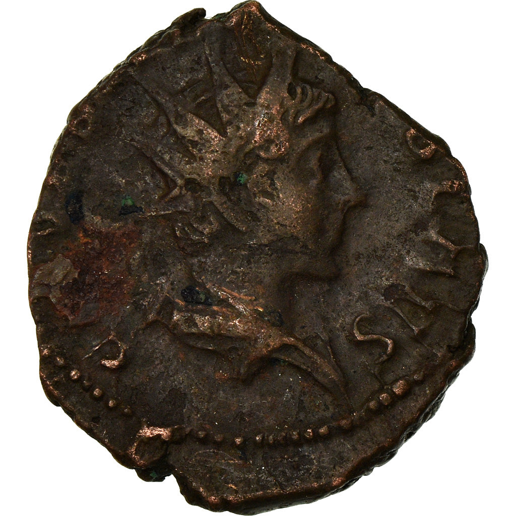 Coin, Tetricus II, Antoninianus, Trier or Cologne, VF(30-35), Billon, RIC:270