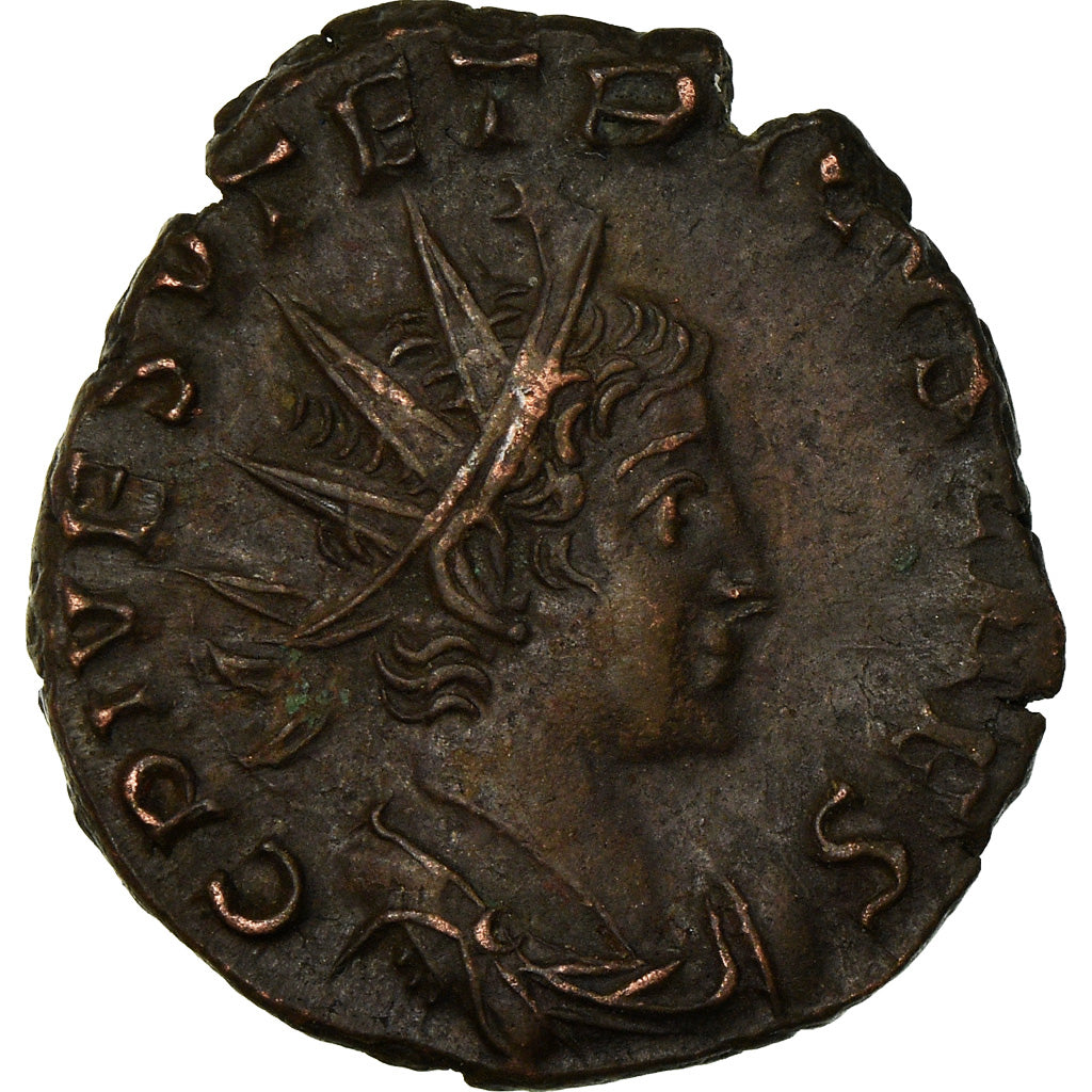Münze, Tetricus II, Antoninianus, Trier or Koln, S+, Billon, RIC:270