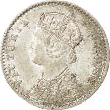 Münze, INDIA-BRITISH, Victoria, 2 Annas, 1901, VZ, Silber, KM:488