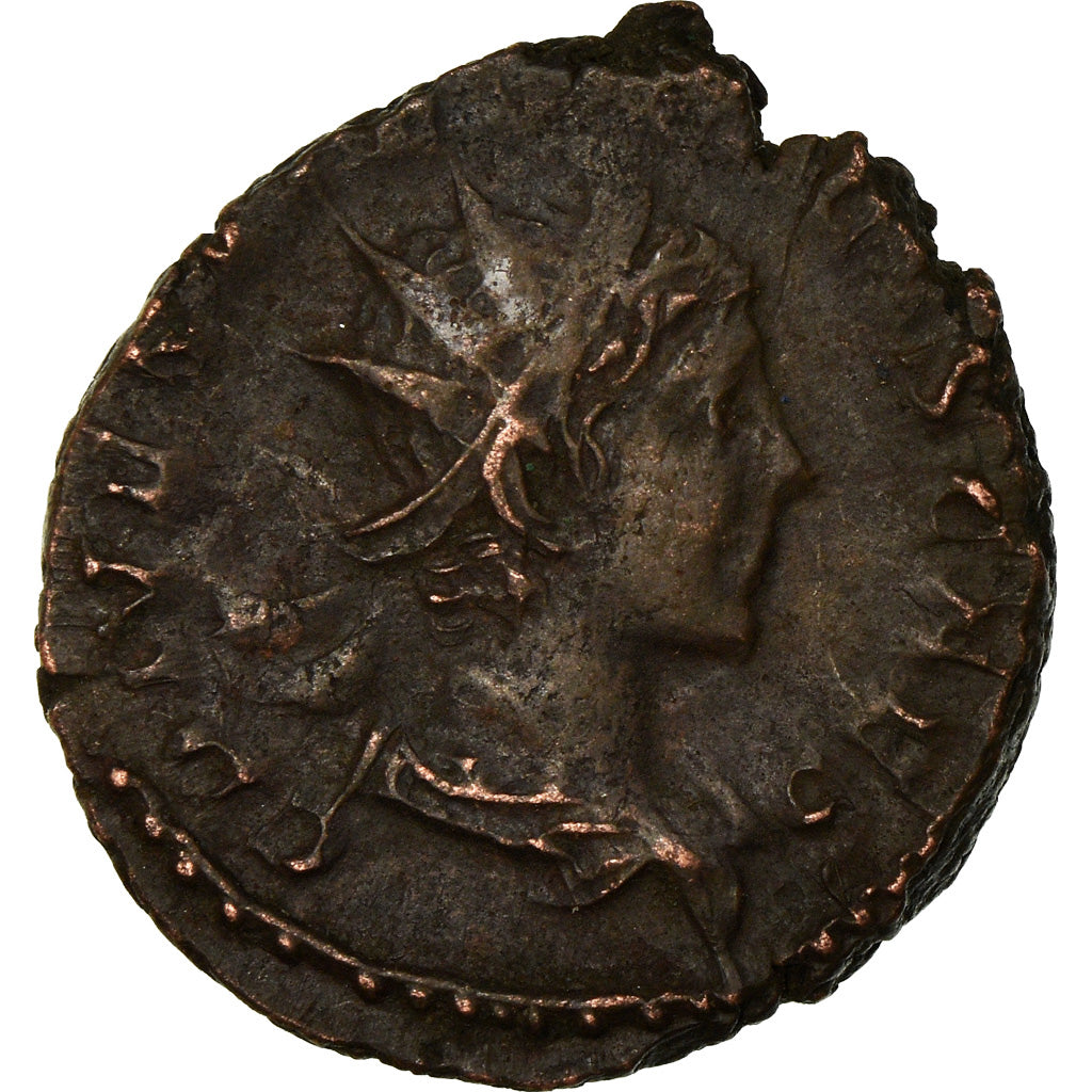 Coin, Tetricus II, Antoninianus, Trier or Cologne, EF(40-45), Billon, RIC:270