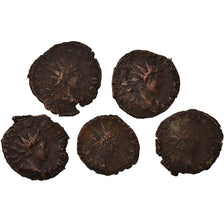 Monnaie, Tetricus II, Antoninien, 271-272, Trèves ou Cologne, Lot de 5, TB+