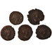 Moneta, Tetricus II, Antoninianus, 271-272, Trier or Cologne, Lot de 5, MB+