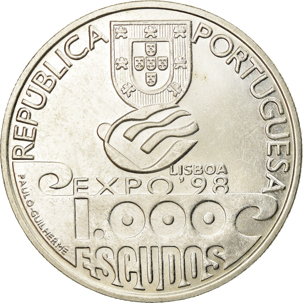 Monnaie, Portugal, 1000 Escudos, 1999, Lisbonne, SUP, Argent, KM:721