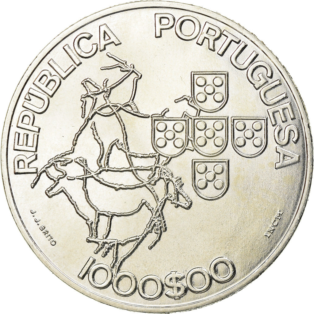 Coin, Portugal, 1000 Escudos, 2000, MS(60-62), Silver, KM:724