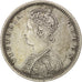 Monnaie, INDIA-BRITISH, Victoria, 1/2 Rupee, 1874, TTB, Argent, KM:472