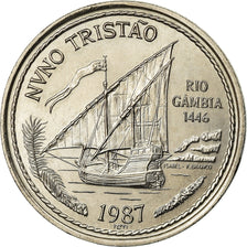 Coin, Portugal, 100 Escudos, 1987, AU(55-58), Copper-nickel, KM:640