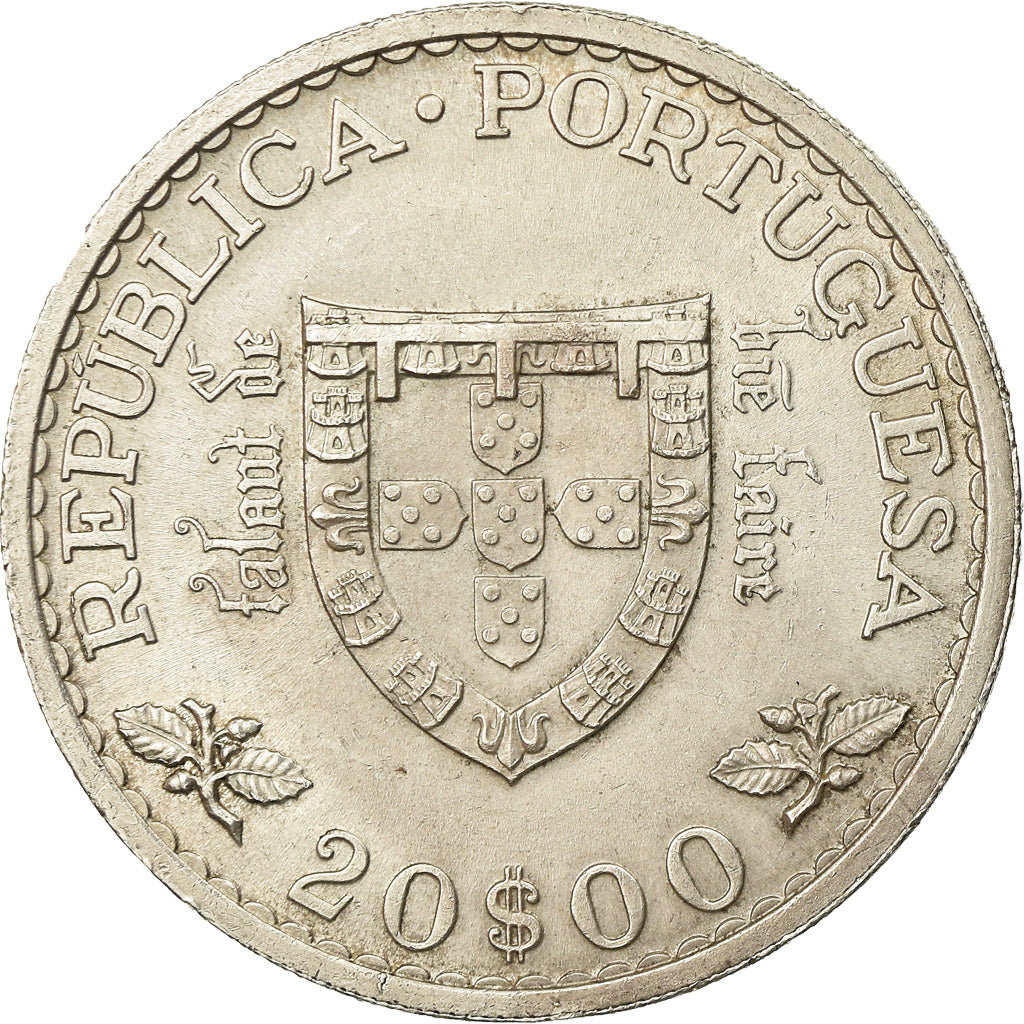 Coin, Portugal, 20 Escudos, 1960, MS(60-62), Silver, KM:589
