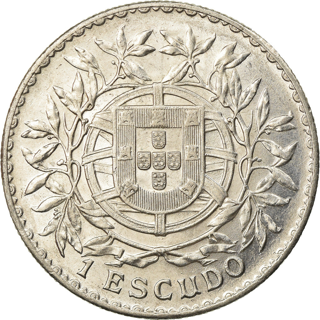 Coin, Portugal, Escudo, 1916, AU(55-58), Silver, KM:564